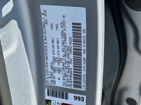 New 2025 Toyota Tacoma SR5 image 26