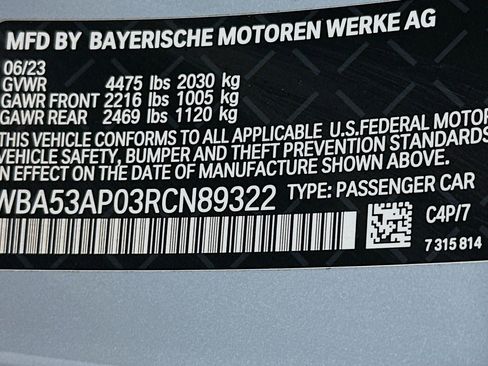 Used 2024 BMW 430i Coupe w/ M Sport Package RWD image 24