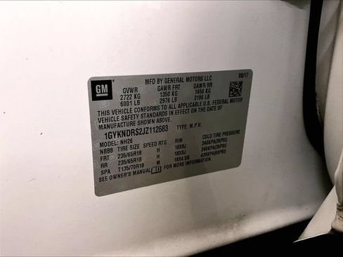 Used 2018 Cadillac XT5 Luxury w/ Driver Awareness Package AWD/4WD image 33