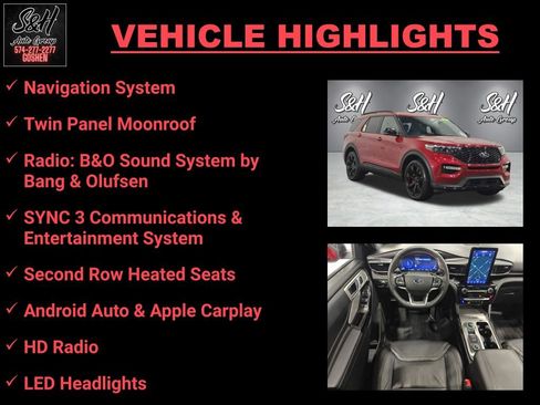 Used 2023 Ford Explorer ST w/ Equipment Group 401A image 3