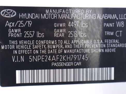 Used 2019 Hyundai Sonata SE FWD image 40