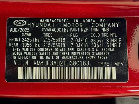 New 2026 Hyundai Kona SEL Sport FWD image 45