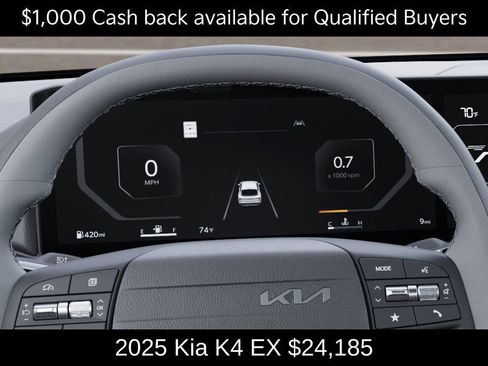 New 2025 Kia K4 EX image 21