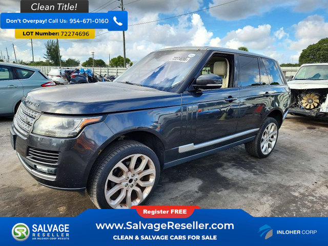Used 2017 Land Rover Range Rover HSE AWD/4WD image 1