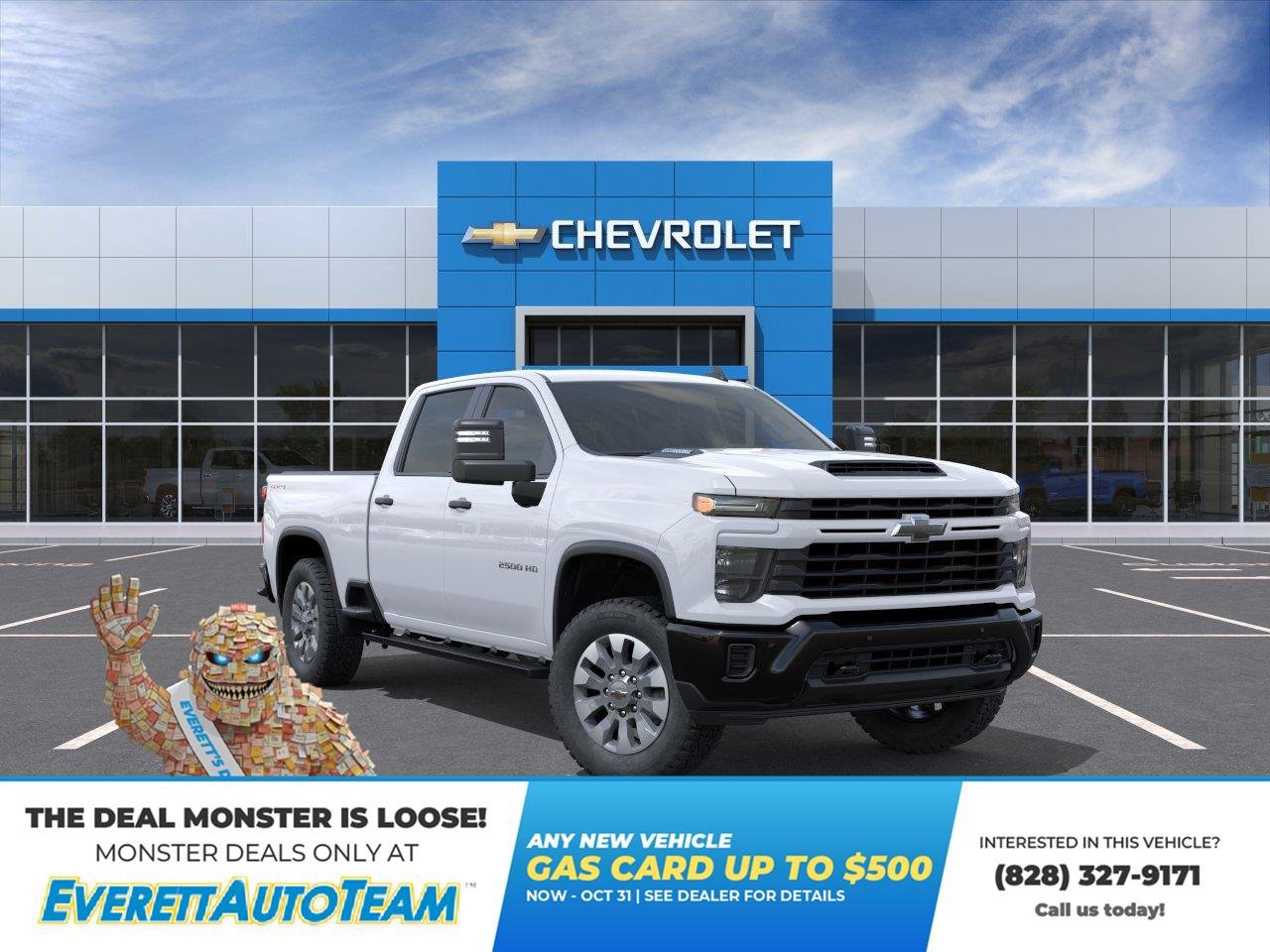 New 2026 Chevrolet Silverado 2500 Custom w/ Custom Value Package AWD/4WD image 1