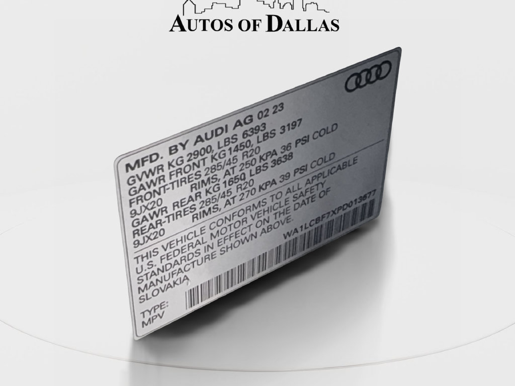 Used 2023 Audi Q7 2.0T Premium Plus w/ Premium Plus Package AWD/4WD image 57
