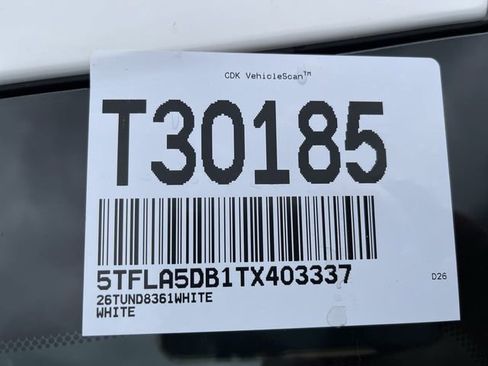 New 2026 Toyota Tundra SR5 AWD/4WD image 23