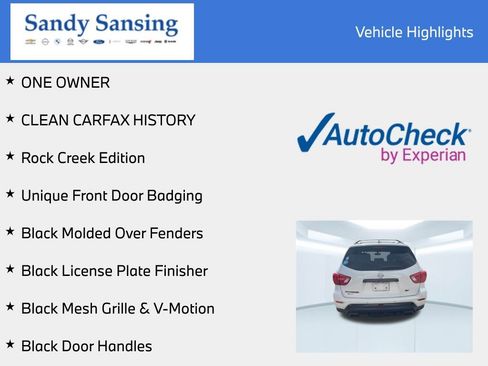 Used 2020 Nissan Pathfinder SV w/ Rock Creek Edition image 7