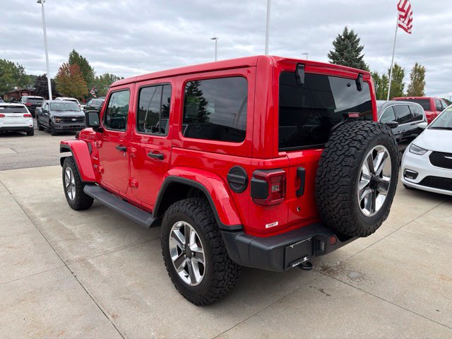 Certified 2020 Jeep Wrangler Unlimited Sahara w/ LED Lighting Group AWD/4WD image 4