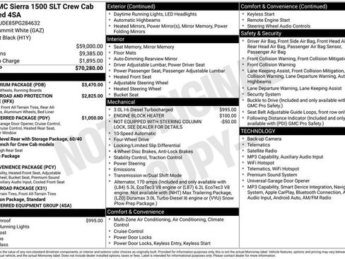 Used 2023 GMC Sierra 1500 SLT w/ SLT Premium Package AWD/4WD image 9