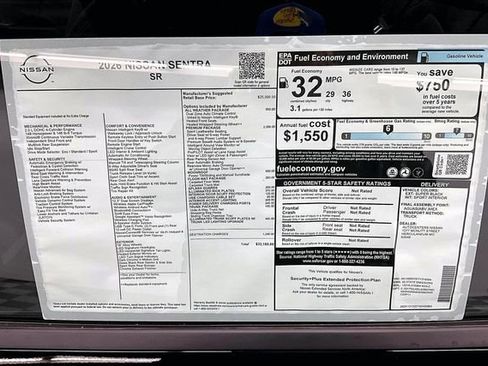 New 2026 Nissan Sentra SR w/ SR Premium Package image 38