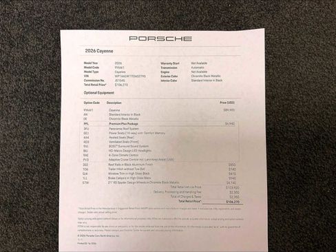 New 2026 Porsche Cayenne image 24