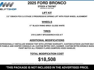 Used 2025 Ford Bronco Heritage Edition video 2