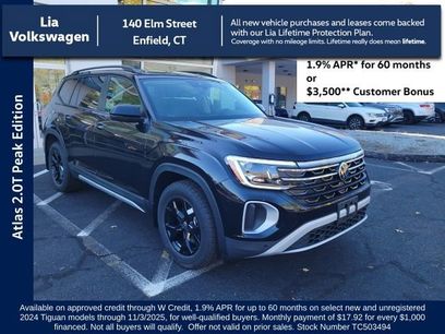 New 2026 Volkswagen Atlas Peak Edition