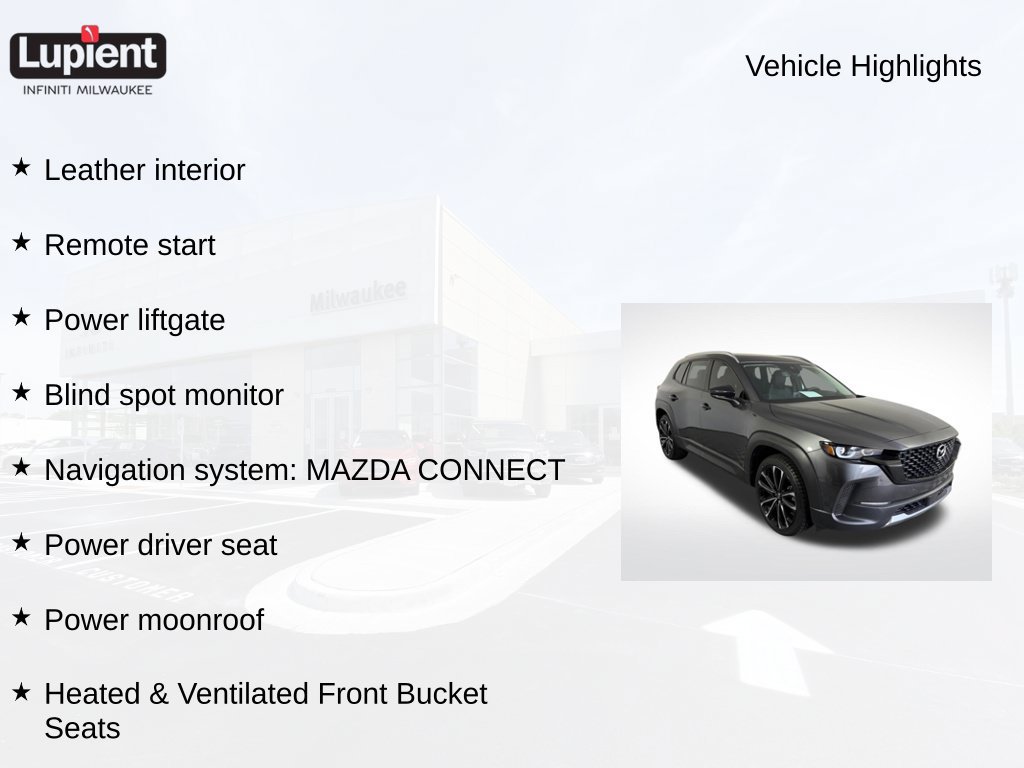Used 2024 MAZDA CX-50 2.5 Turbo w/ Premium Plus Pkg AWD/4WD image 2