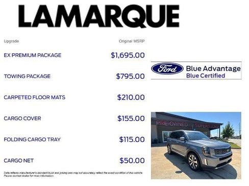 Used 2021 Kia Telluride EX w/ EX Premium Package FWD image 10