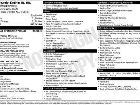 Used 2024 Chevrolet Equinox RS image 7