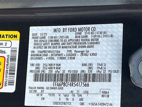 Used 2024 Ford Mustang GT Premium image 31