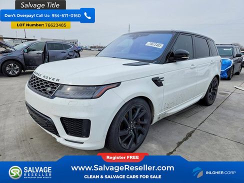 Used 2018 Land Rover Range Rover Sport Supercharged AWD/4WD image 1