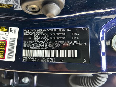 Used 2023 Toyota Highlander Limited AWD/4WD image 36