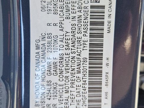 New 2026 Honda Civic FWD Hybrid Sedan image 42