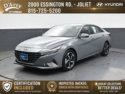 Certified 2021 Hyundai Elantra Limited FWD image 1