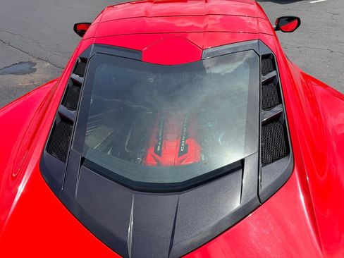 Used 2020 Chevrolet Corvette Stingray Coupe w/ Engine Appearance Package RWD image 14