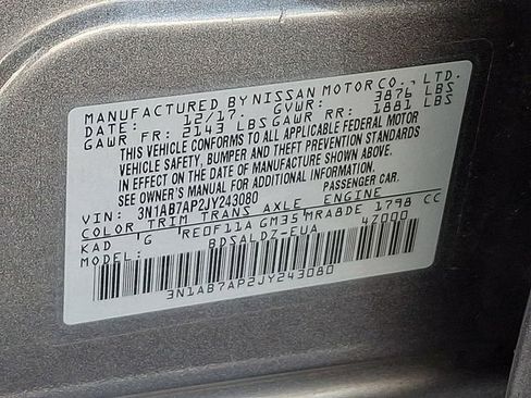 Used 2018 Nissan Sentra SV image 27