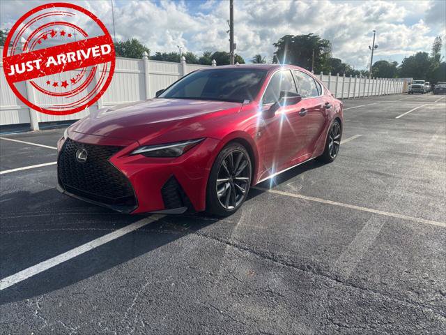 Used 2023 Lexus IS 350 F Sport w/ Memory Package RWD image 1