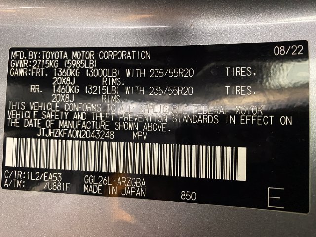 Used 2022 Lexus RX 350L Premium w/ Premium Package AWD/4WD image 27