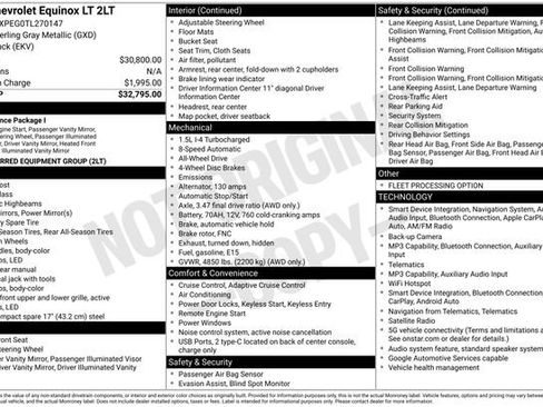 Used 2026 Chevrolet Equinox LT AWD/4WD image 4