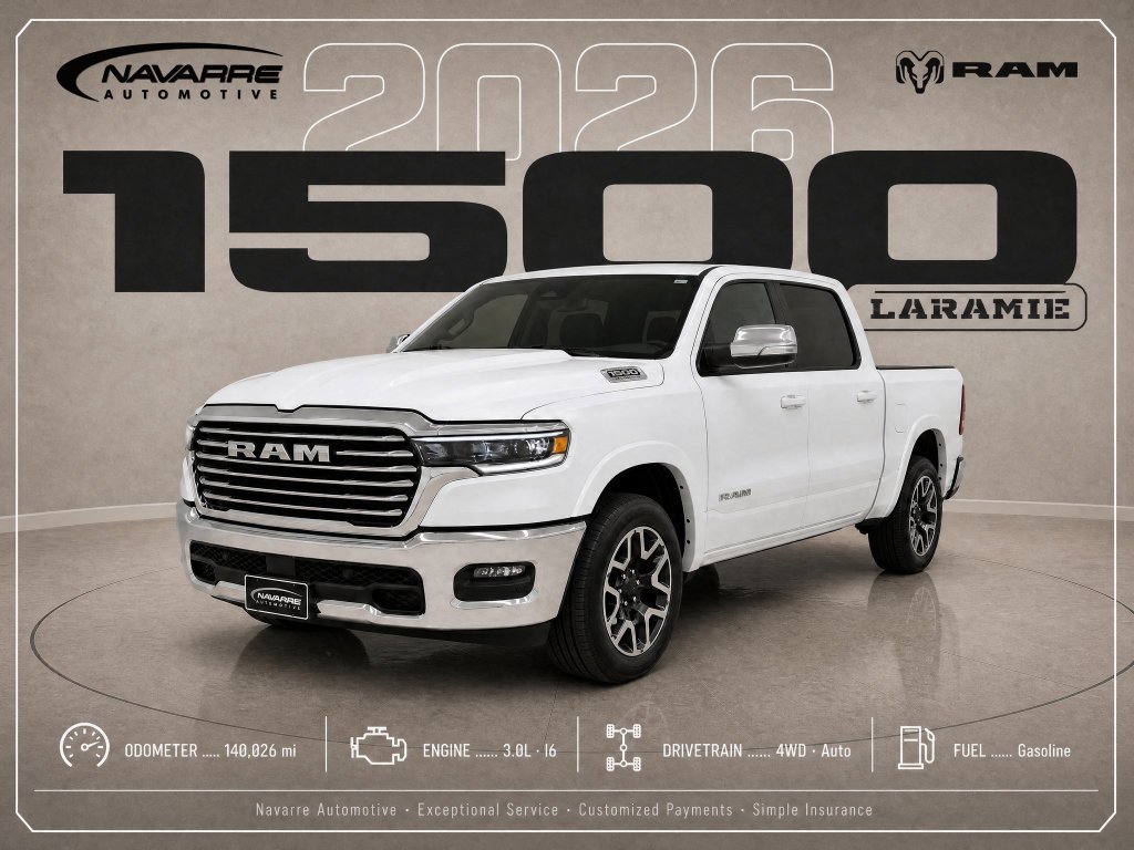 Used 2026 RAM 1500 Laramie AWD/4WD image 1