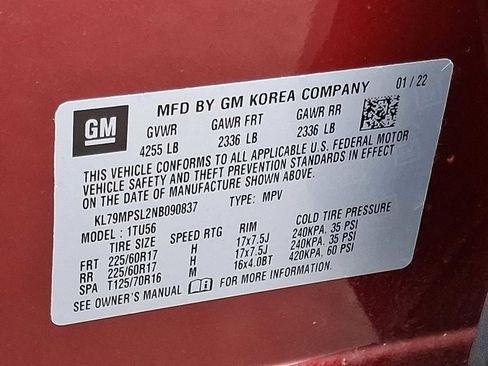 Used 2022 Chevrolet TrailBlazer LT w/ Convenience Package image 37