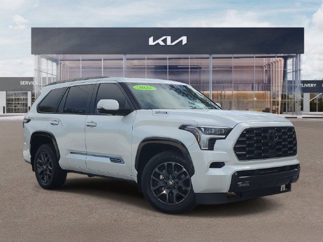 Used 2025 Toyota Sequoia Platinum AWD/4WD image 1
