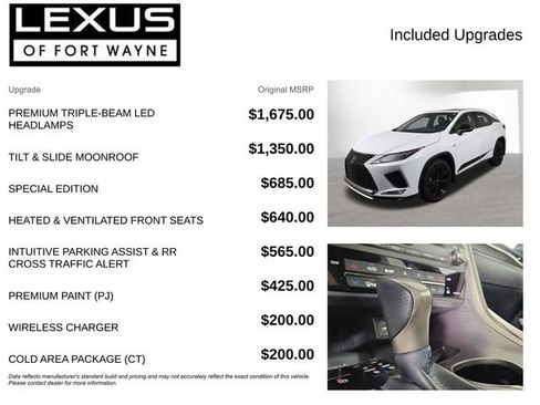Used 2021 Lexus RX 350 F Sport w/ Special Edition AWD/4WD image 4