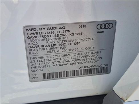 Used 2018 Audi Q5 2.0T Premium Plus w/ Premium Plus Package AWD/4WD image 21