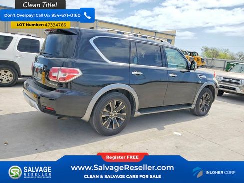 Used 2017 Nissan Armada Platinum w/ Captain Seat Package image 4