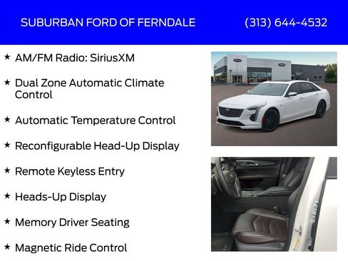 Used 2019 Cadillac CT6 Sport w/ Active Chassis Package 20" image 21