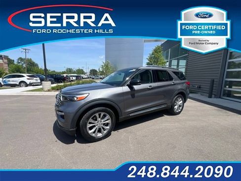 Certified 2023 Ford Explorer Limited w/ Equipment Group 301A AWD/4WD image 1