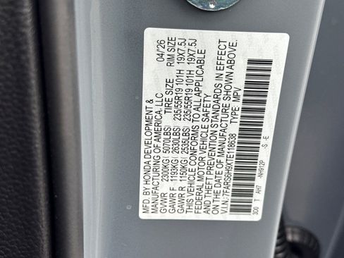 New 2026 Honda CR-V Sport Touring image 23