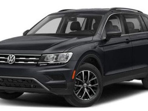 Used 2021 Volkswagen Tiguan SE w/ Panoramic Sunroof Package image 1