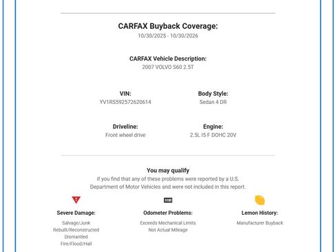 Used 2007 Volvo S60 2.5T image 29