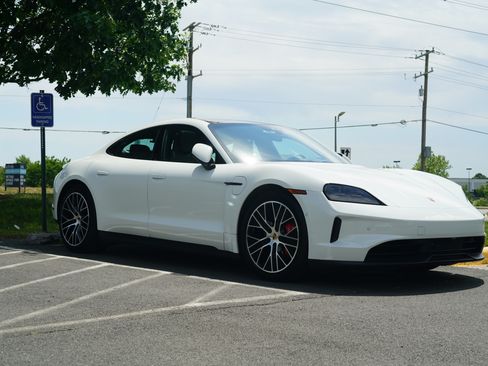Used 2025 Porsche Taycan 4S AWD/4WD image 1