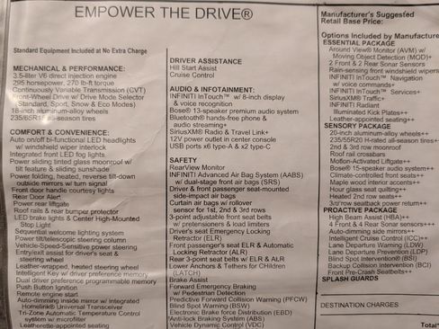 Used 2020 INFINITI QX60 Luxe w/ Sensory Package image 15