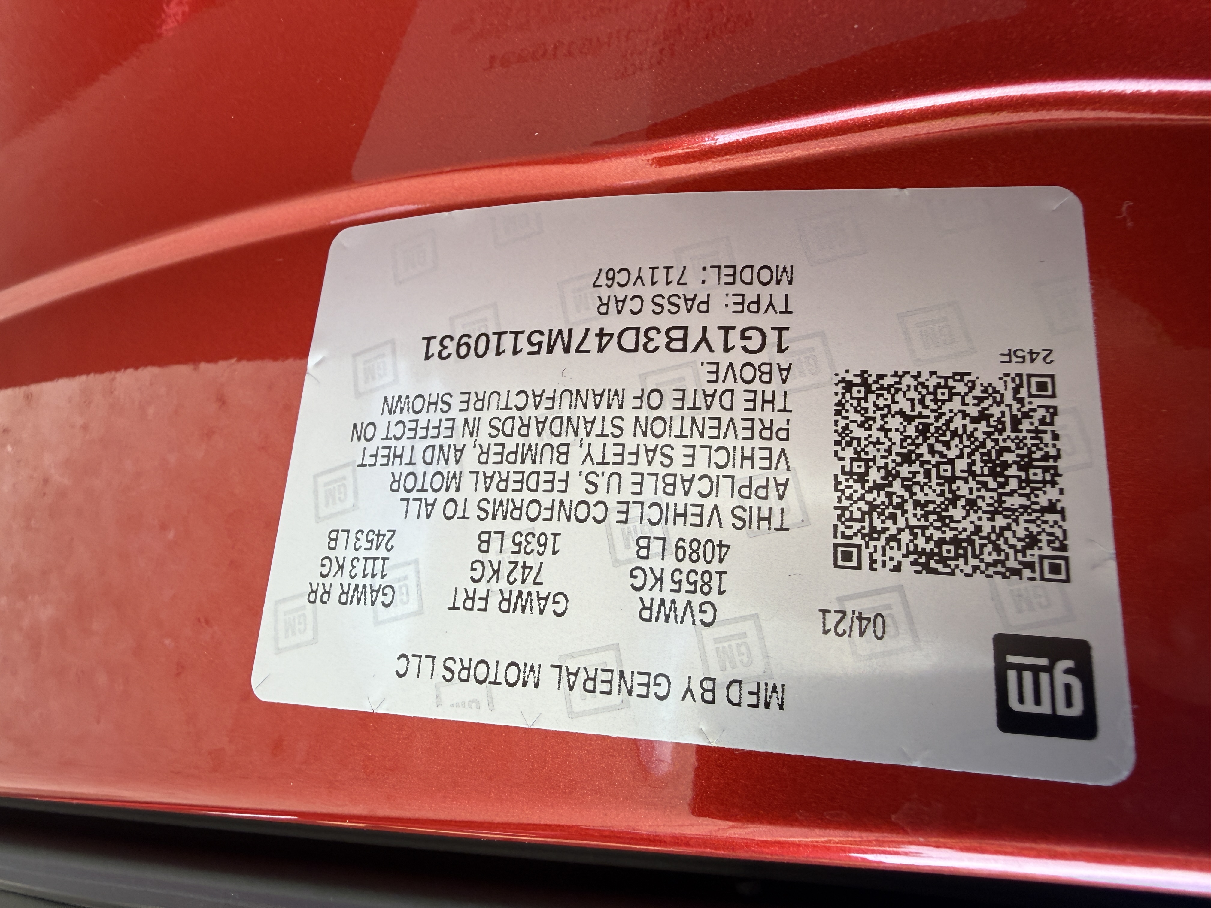 Used 2021 Chevrolet Corvette Stingray Preferred Conv w/ Battery Protection Package RWD image 15