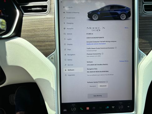 Used 2016 Tesla Model X 90D AWD/4WD image 9