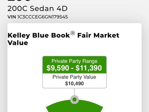 Used 2016 Chrysler 200 C image 8