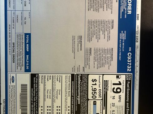 Used 2017 Ford Explorer Limited image 5