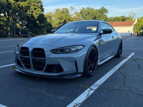Used 2021 BMW M4 Coupe w/ M Carbon Exterior Package RWD image 1