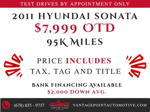 Used 2011 Hyundai Sonata GLS FWD image 2